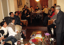 2010 샬롬 찬양대 연말 모임 (2010-12-26) 선물교환