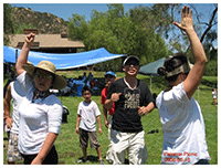 팔로마 야외예배 (2008-05-18) =>여선교회 줄다리기