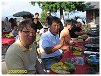 샬롬 찬양대 모임 (2008/08/03) 한준 집사님댁 -2-