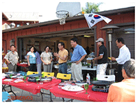 샬롬 찬양대 모임 (2008/08/03) 한준 집사님댁 -1-