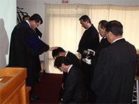 2008년 3월 16일 세례식